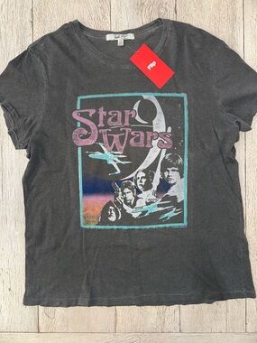 Vintage-Style Star Wars Retro Graphic Tee by Junk Food Clothing